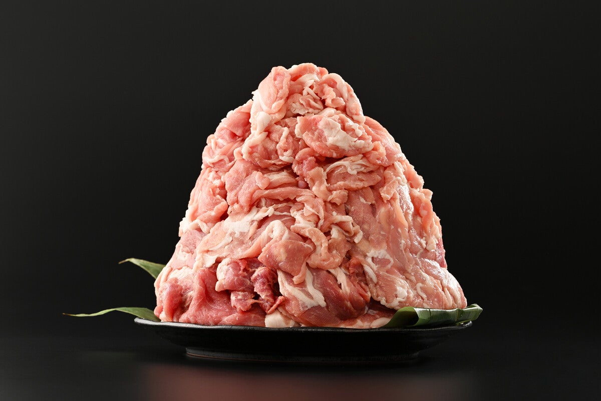 茨城県土浦市のふるさと納税返礼品「佐藤畜産の極選豚 切り落とし3.3kgセット」とは?