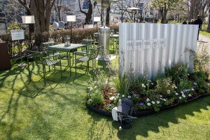夜桜ライトアップも! 東京ミッドタウンで愛でる春の草花とアート「MIDTOWN BLOSSOM 2024」-フード&ドリンクはザ・リッツ・カールトン東京が考案