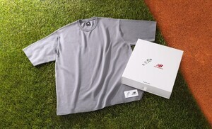 ニューバランス、大谷翔平シグネチャーロゴ入り限定Tシャツを抽選販売