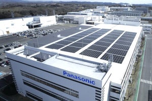 パナソニック、レッツノートを生産する神戸工場に太陽光発電を導入