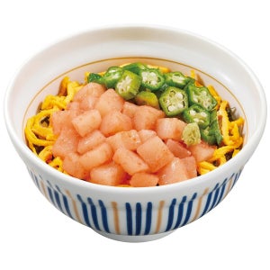 なか卯、春色の海鮮丼「いか明太丼」を発売 - もっちり食感がクセになる!