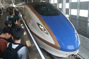 JR西日本、北陸新幹線金沢～福井間は開業1カ月で72万3,000人が利用