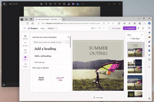 WindowsフォトとDesignerが連係、生成AIで画像をクリエイティブに活用