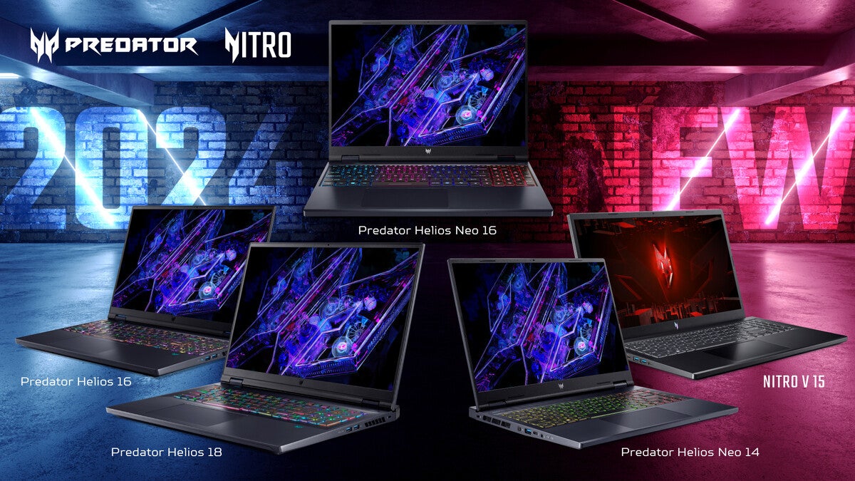Acer、「Nitro / Predator」ゲーミングノートPCをIntel Core Ultra搭載 ...