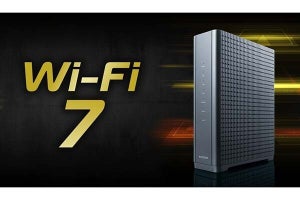 エレコム、最大通信速度5,765MbpsのWi-Fi 7対応無線LANルーター