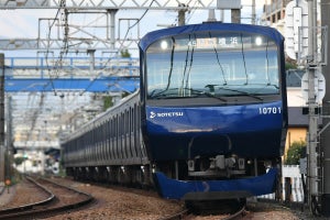 相鉄10000系、2024年度は3編成リニューアル - 2駅でホームドア設置