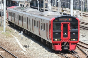 JR九州「小倉工場鉄道ランド」見学ツアー、専用列車で工場へ乗入れ