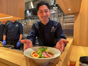 お寿司で知られる「銀座おのでら」初のラーメン店に行ってきた