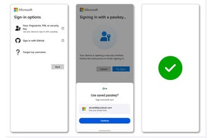 Microsoftアカウントがパスキーに対応、パスワードなしで安全にサインイン
