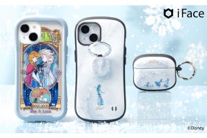 「iFace」から『アナと雪の女王』デザインのiPhone／AirPods Pro用ケース