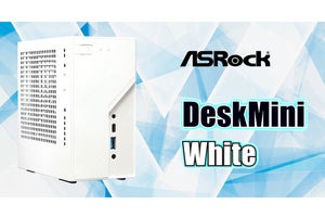 ASRock「DeskMini」にホワイトモデル登場！ AM5とLGA1700の両モデルで5月31日発売決定