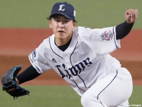 西武・隅田知一郎 (C) Kyodo News