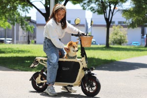 犬と一緒に乗れる電動バイク「Doggie」がCAMPFIREで先行販売