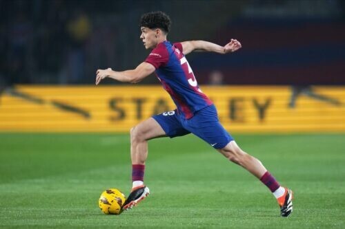 今季バルセロナでトップチームデビューを飾ったフォルト [写真]＝ Icon Sport via Getty Images