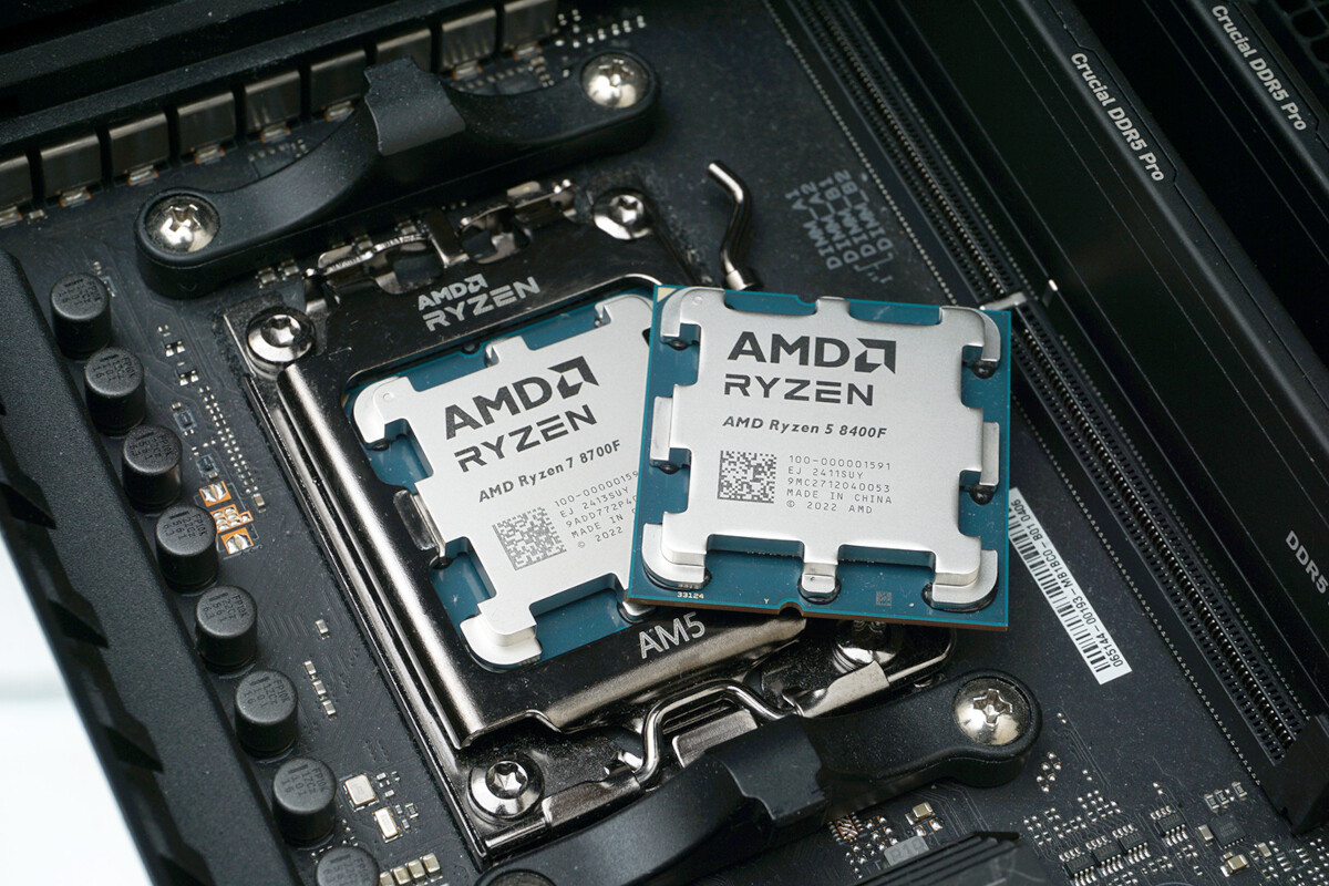 内蔵GPUなしのRyzen 7 8700F/Ryzen 5 8400Fを検証！ 低価格AM5自作に新たな道を作る：マピオンニュース