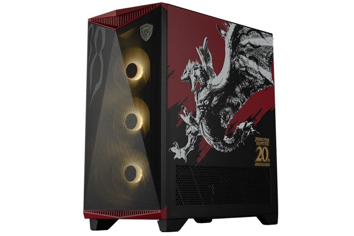 MSI、モンハン20周年記念マザーボード＆水冷クーラー、PCケース