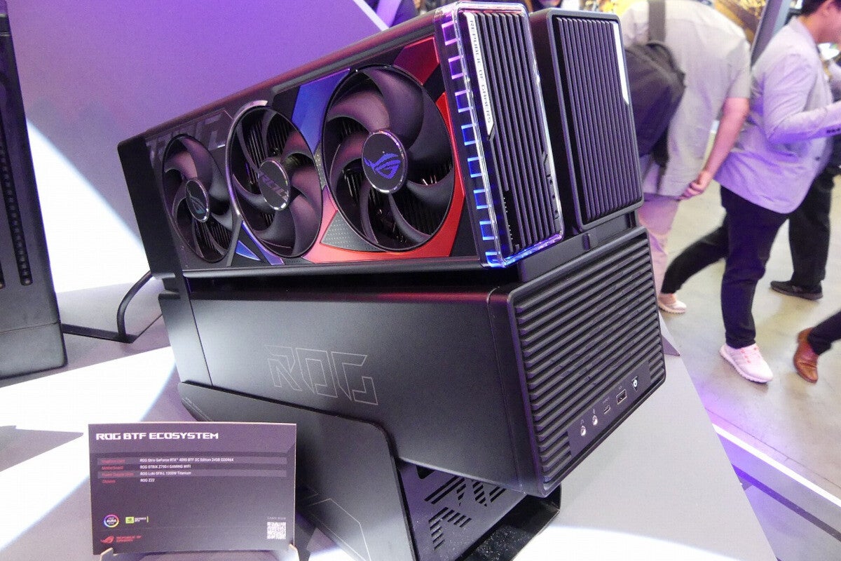 COMPUTEX TAIPEI 2024 - BTFでPCのスタイルが変わる? ASUSとCooler Masterがグラボ露出型ケースを出展 |  マイナビニュース