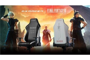 DXRacer、背面にバスターソードが描かれた『FF7リバース』コラボゲーミングチェア