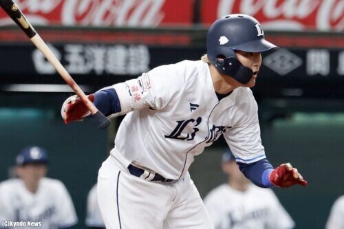 西武・元山飛優 (C)Kyodo News