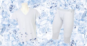「ミズノ」×「洋服の青山」、ひんやりサラッと着られるアンダーウエア発売