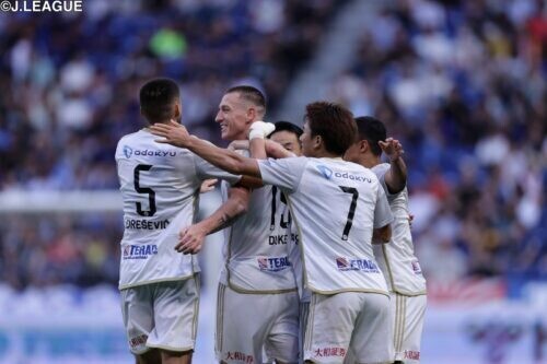 町田がG大阪との上位対決を制した [写真]＝J.LEAGUE via Getty Images