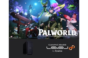 iiyama PC、『パルワールド（PALWORLD）』推奨ゲーミングPCに新モデル