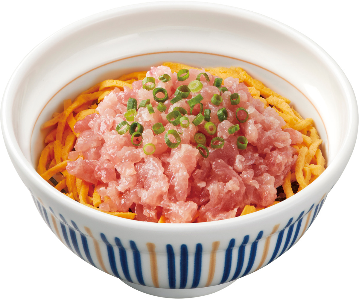 なか卯「まぐろのたたき丼」