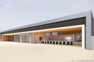 JR千歳線「Fビレッジ」新駅、2028年夏頃開業へ - 駅舎デザイン決定