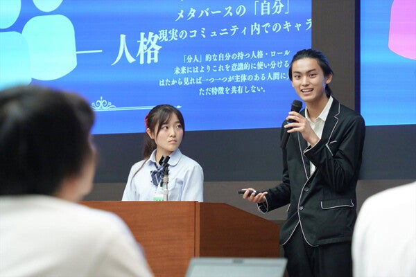「第10回マイナビキャリア甲子園」で優勝した高校生が、日本生命の社員研修にゲスト登壇