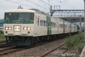 JR東日本、夜行の団体臨時列車「国鉄型185系南小谷行き」大糸線へ