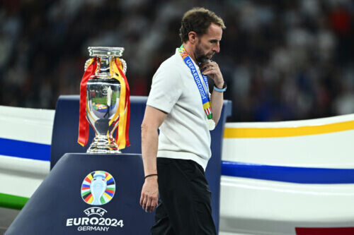EURO2024で退任したイングランド代表のサウスゲート監督 [写真]=Getty Images
