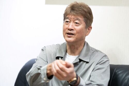 金石昭人さん [撮影]＝戸張亮平