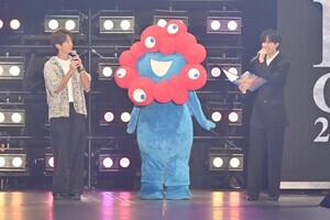 Snow Man阿部亮平、ミャクミャクと共演　ぶつかるハプニングも「頭突されちゃいました(笑)」