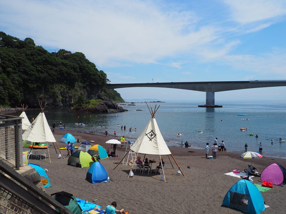【真鶴 観光スポットレポ】岩海水浴場 - ウォーターパークから磯遊び…