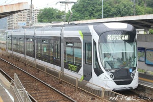 広島電鉄宮島線、2023年度の混雑率164% - 全国ワースト2位の路線に