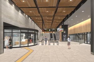JR四国「初」ウォークイン改札を導入、松山駅の新駅舎9/29営業開始