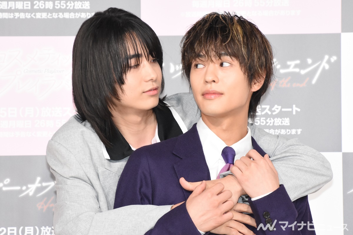 豊田裕大(左)と奥野壮