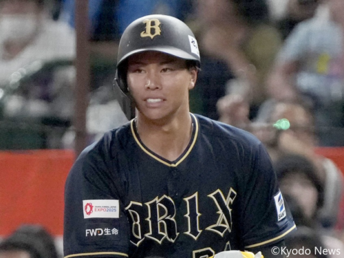 オリックス・横山聖哉(C)Kyodo News