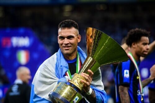 ラウタロ・マルティネスがインテルと契約延長！ [写真]=Getty Images