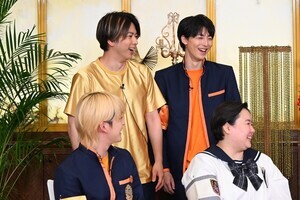 増田貴久＆高杉真宙、互いの筋肉を触り合う「バッキバキ」「良い体してる」