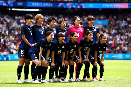 パリ五輪のなでしこジャパン[写真]=Getty Images