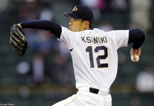 オリックス・木佐貫洋 (C)Kyodo News
