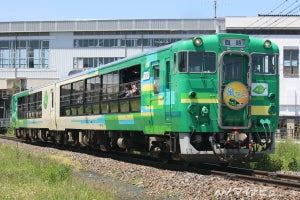 JR東日本「風っこ只見線満喫号」秋も運転、只見駅で小出方面へ接続