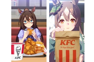 『ウマ娘』ケンタッキーコラボ開始、ゲーム内では「KFCさんぽキャンペーン」も