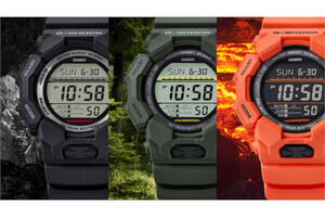 G-SHOCK、“10年電池”の新モデル「GD-010」「GA-010」