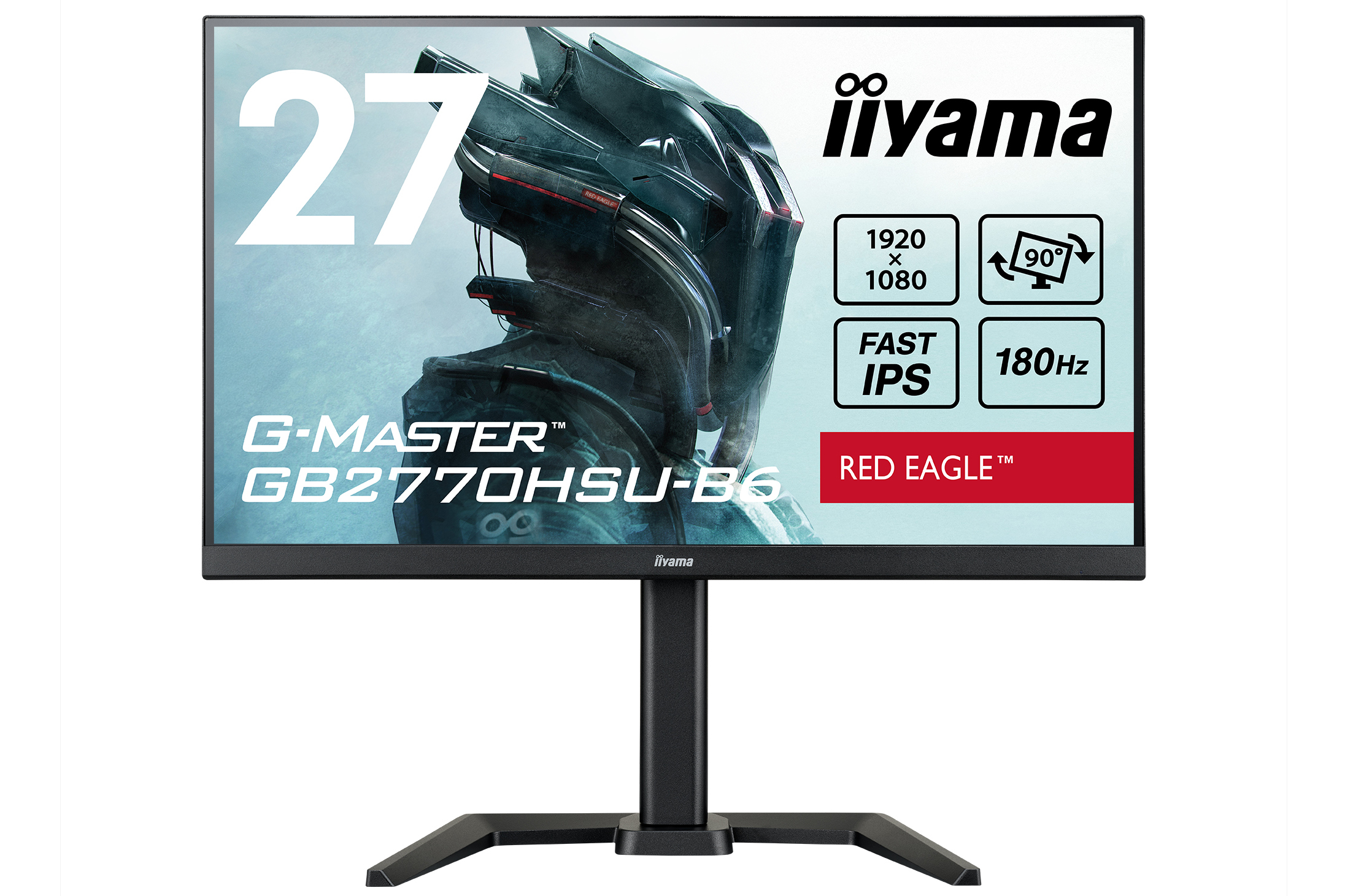 iiyama、Fas IPSパネル採用の27型180Hzモニター「G-MASTER GB2770HSU-B6」 | マイナビニュース