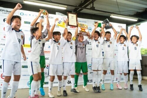 EXILE CUP 2024 関西大会を制したセンアーノ神戸ジュニア [写真]=座間 雄貴