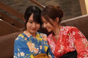 乃木坂46賀喜遥香、菅原咲月に甘えられ照れる「いいんじゃない? この彼女感」