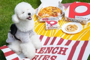 愛犬も楽しめるコミフデリ×PIZZA-LAの商品が全国のピザーラで提供開始