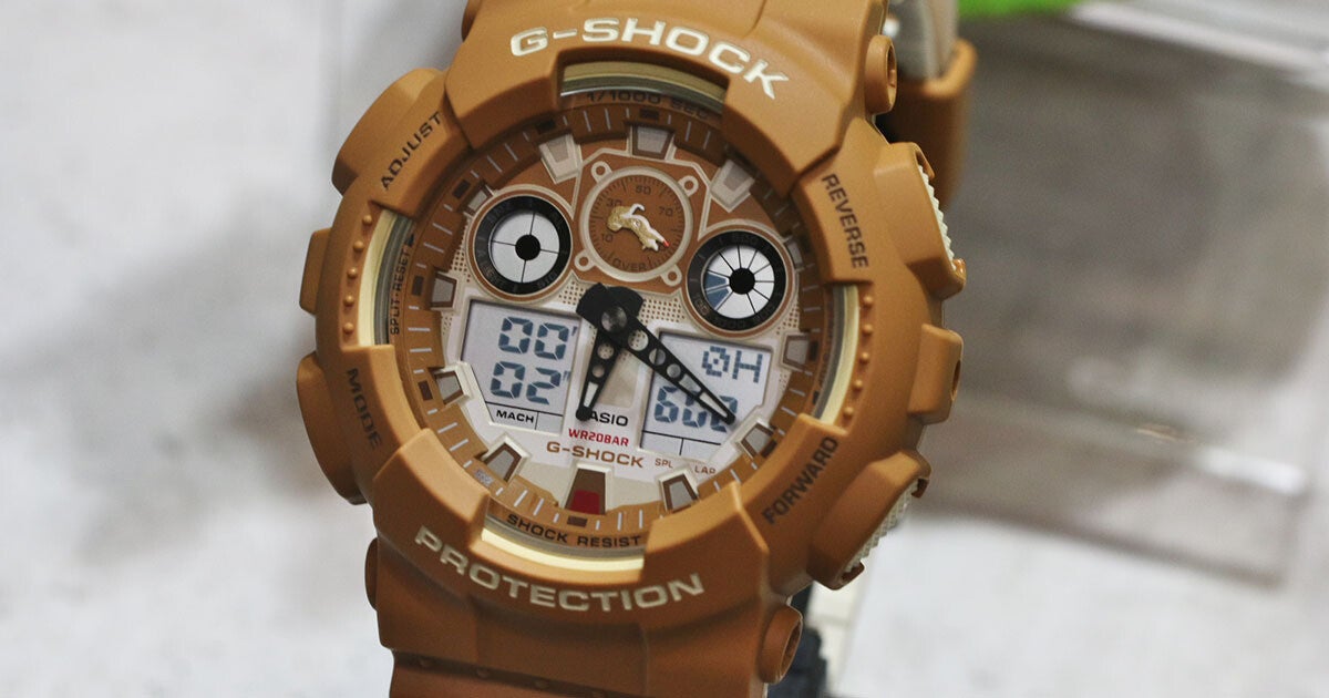 カシオ 2024年9月発売のG-SHOCK 追加モデルを実機写真で！：マピオンニュース